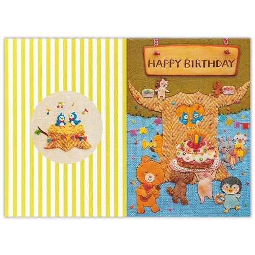 Birthday Card - Tree - Giftbox Brighton Limited